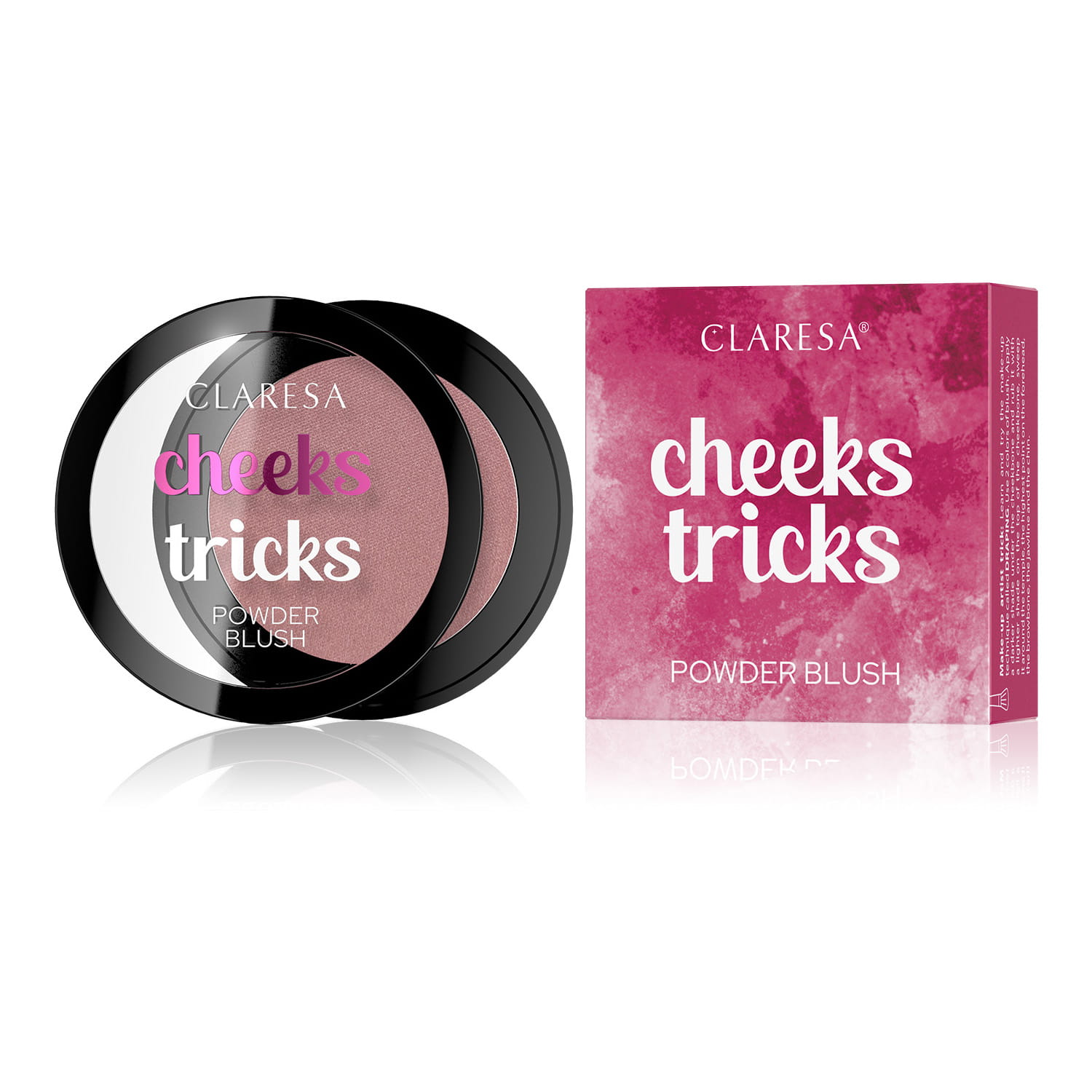 Claresa Róż Cheeks Tricks 03 Illusion