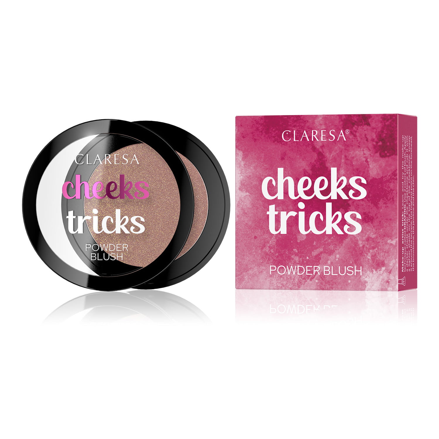 Claresa Róż Cheeks Tricks 05 Secret
