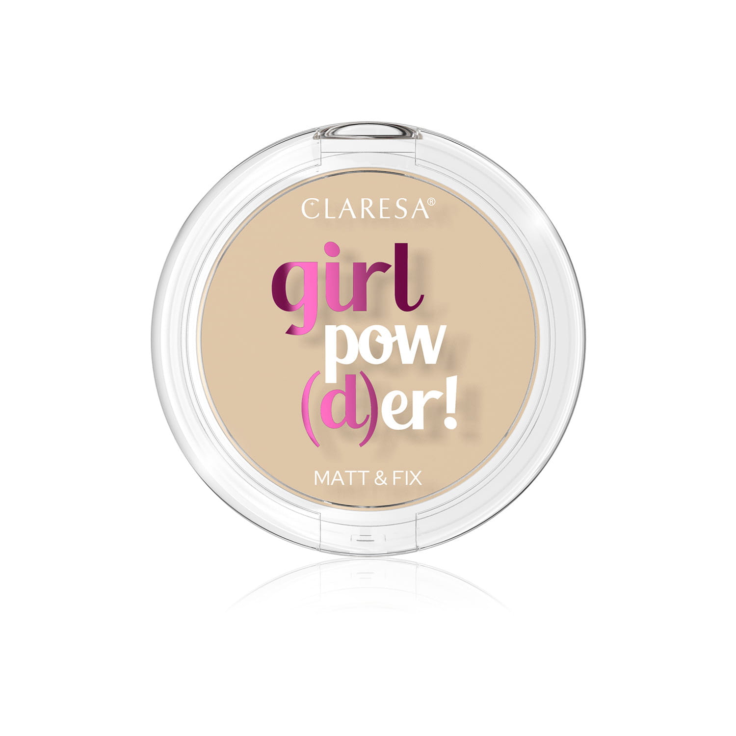 Claresa Puder Prasowany Girl Powder 02 Natural Beige 12g
