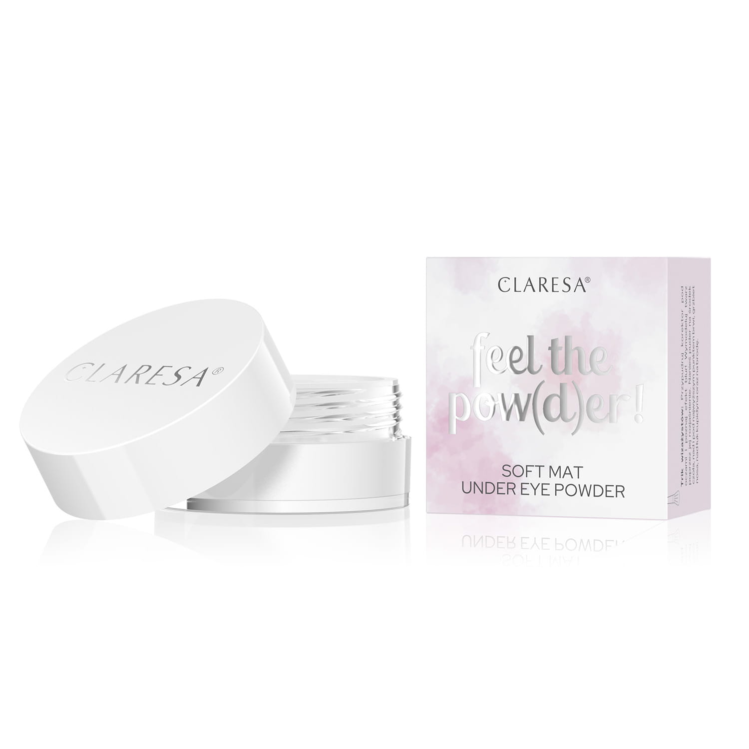 Claresa Puder pod Oczy Feel The Powder 01 White 6g