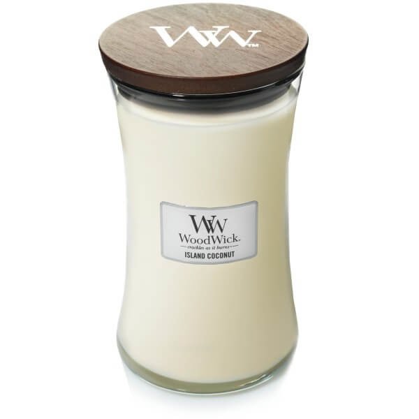 WoodWick Świeca w Dużym Słoiku Island Coconut