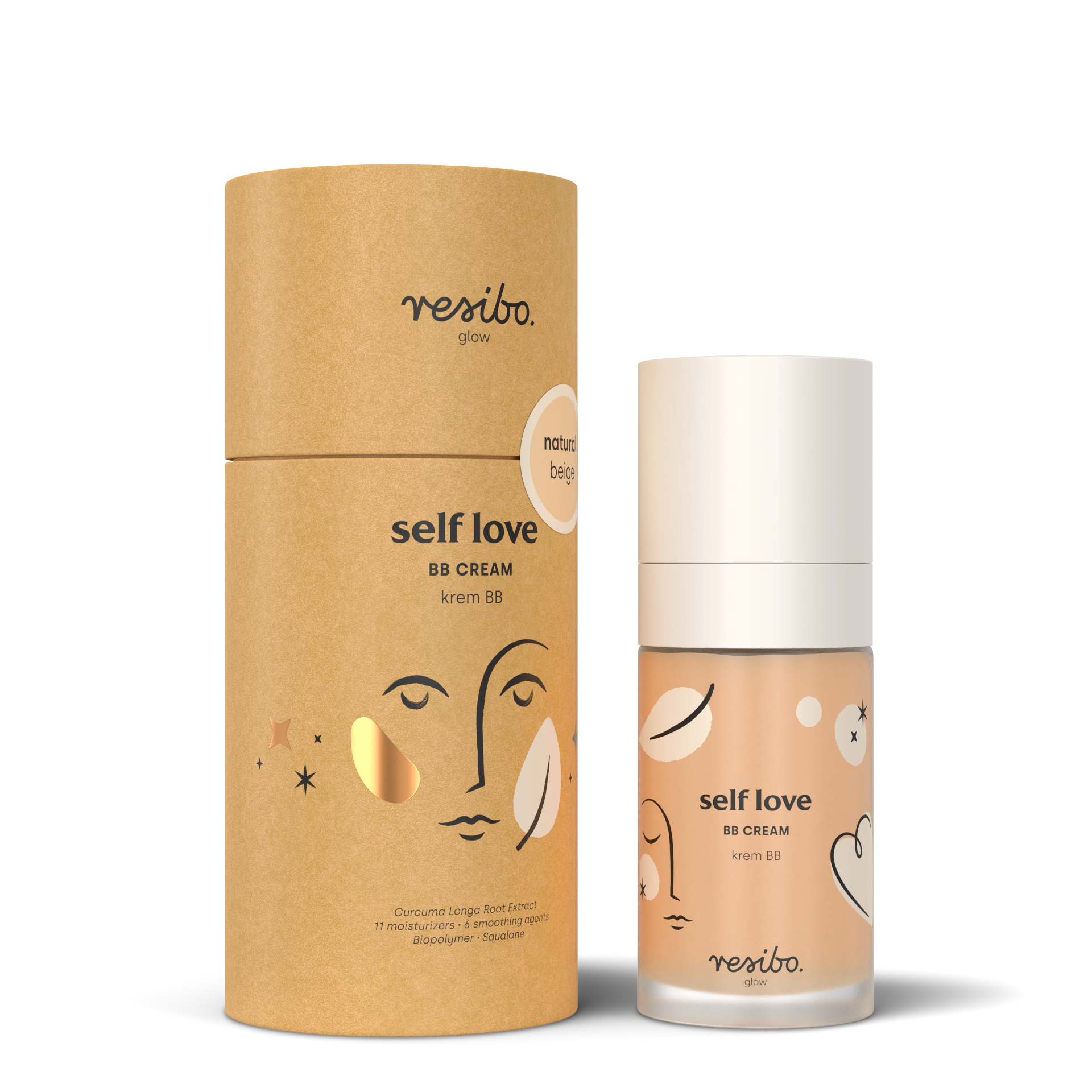 Resibo Self Love Krem BB Natural Beige 30ml