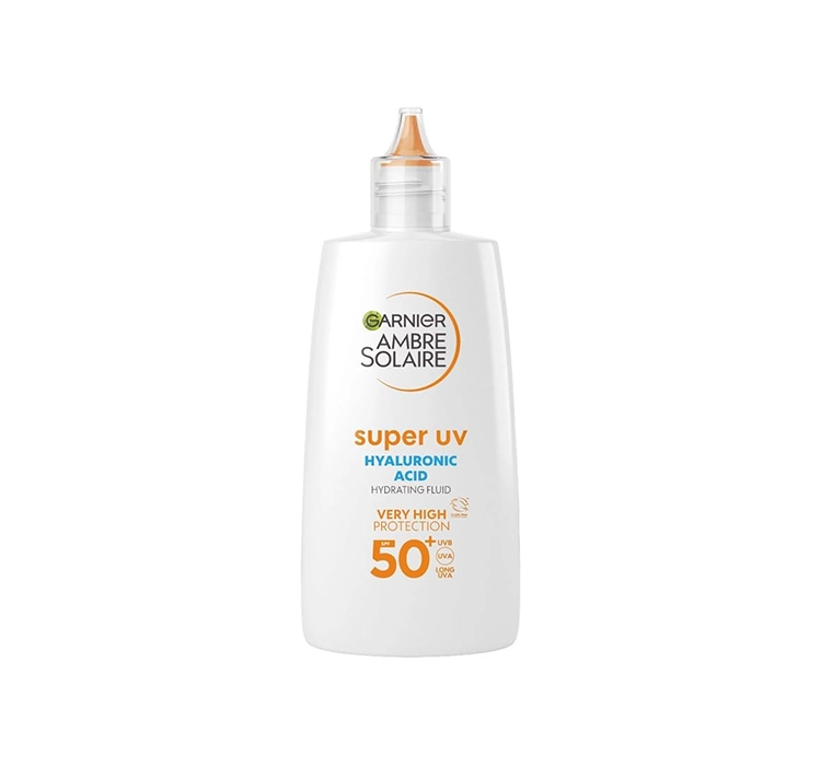 Ambre Solaire Fluid Ochronny Kwas Hialuronowy SPF50
