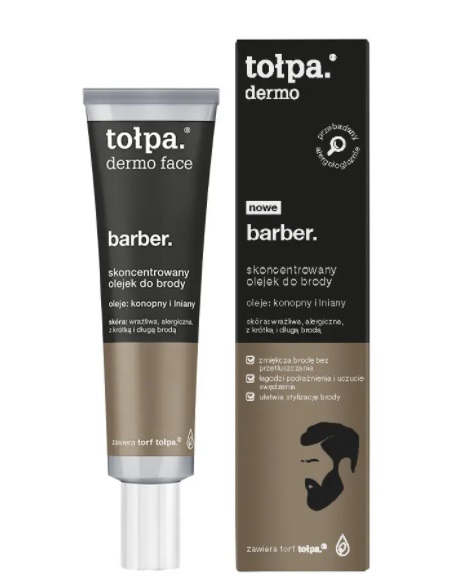 Barber Skoncentrowany Olejek do Brody
