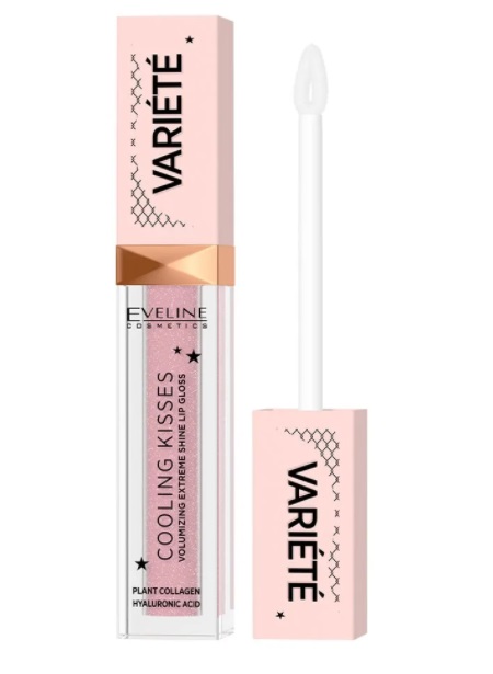 Eveline Variete Cooling Kisses Błyszczyk 02 Sugar Nude