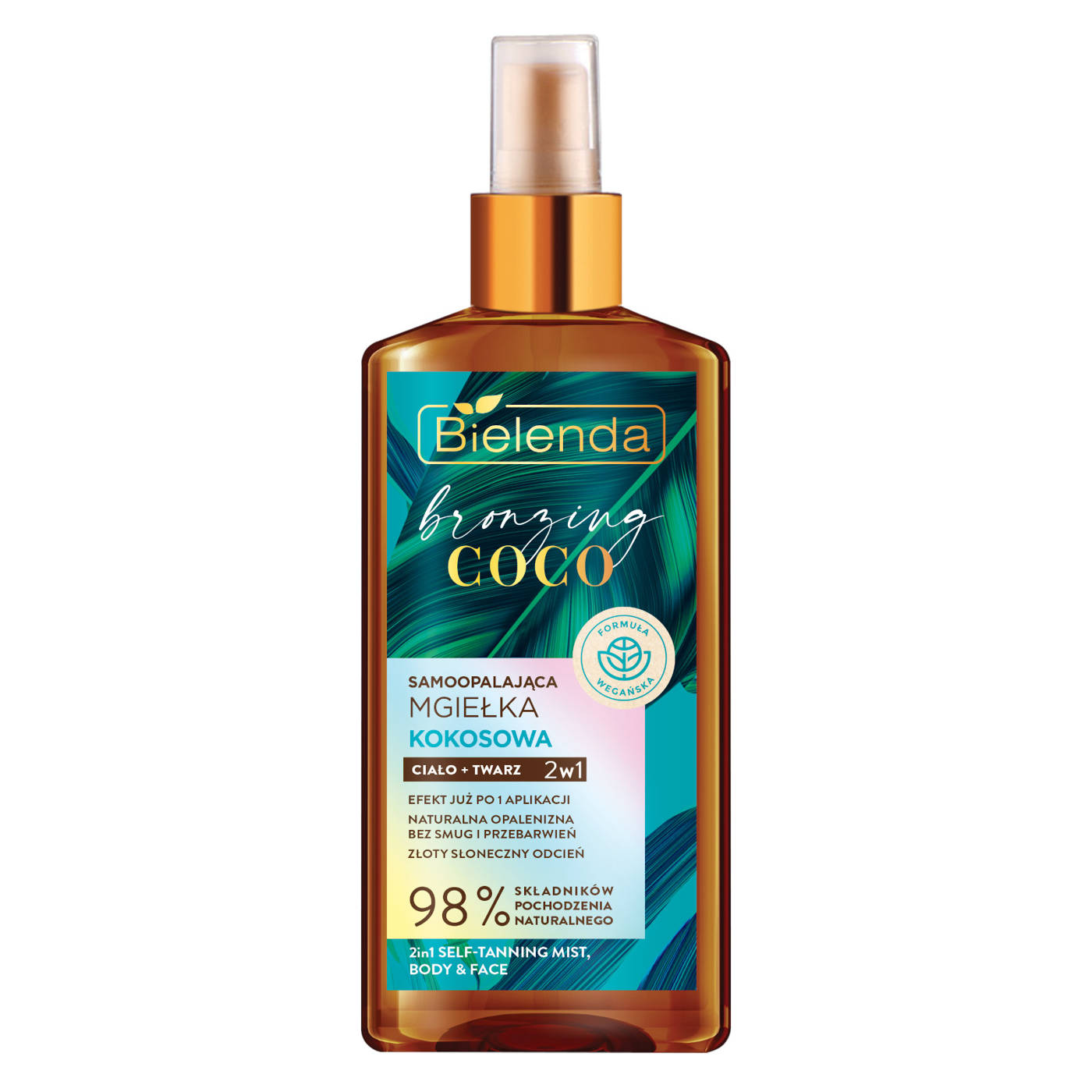Bielenda Bronzing Coco Samoopalająca Mgiełka Kokosowa 150ml