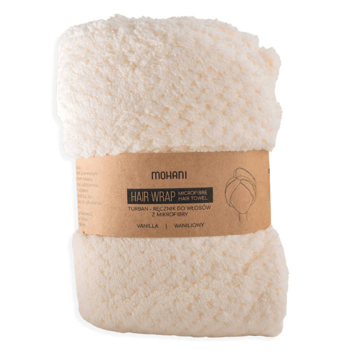Mohani Turban do Włosów Waniliowy