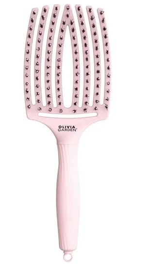 Olivia Garden Szczotka do Włosów Finger Brush Large Pastel Pink