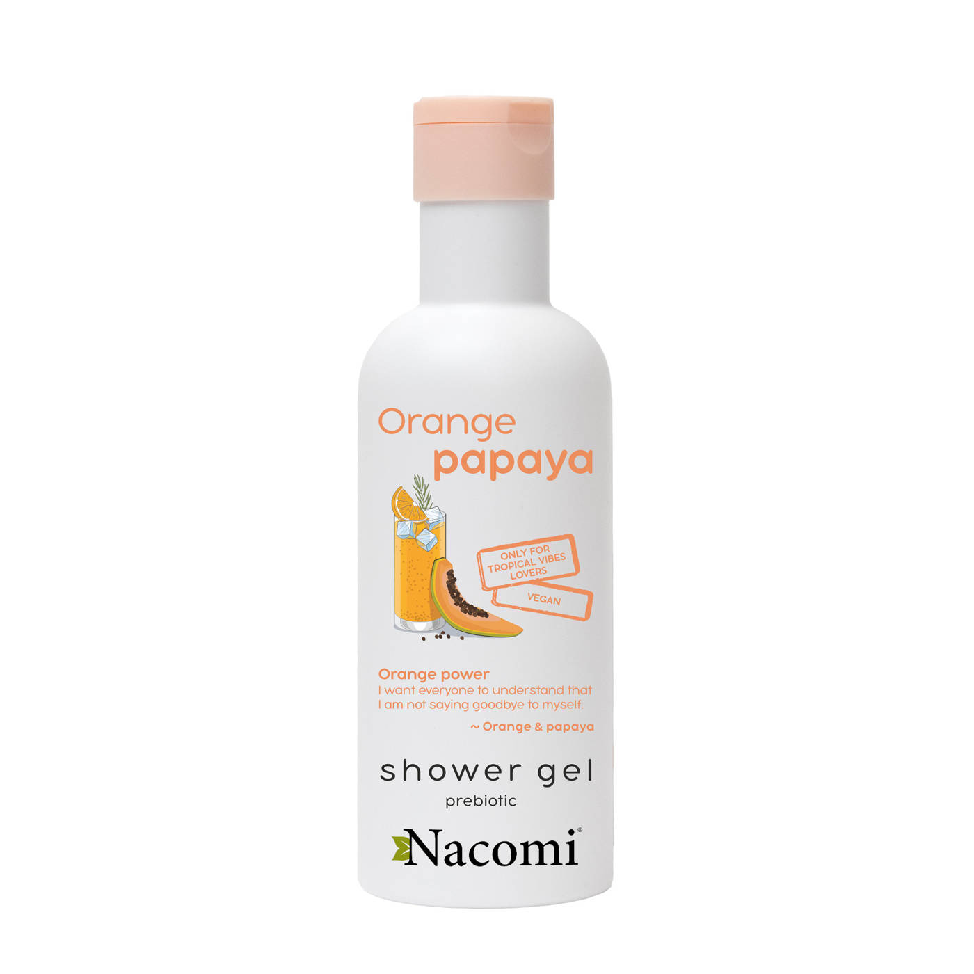 Nacomi Żel pod Prysznic Pomarańcza i Papaja 300ml