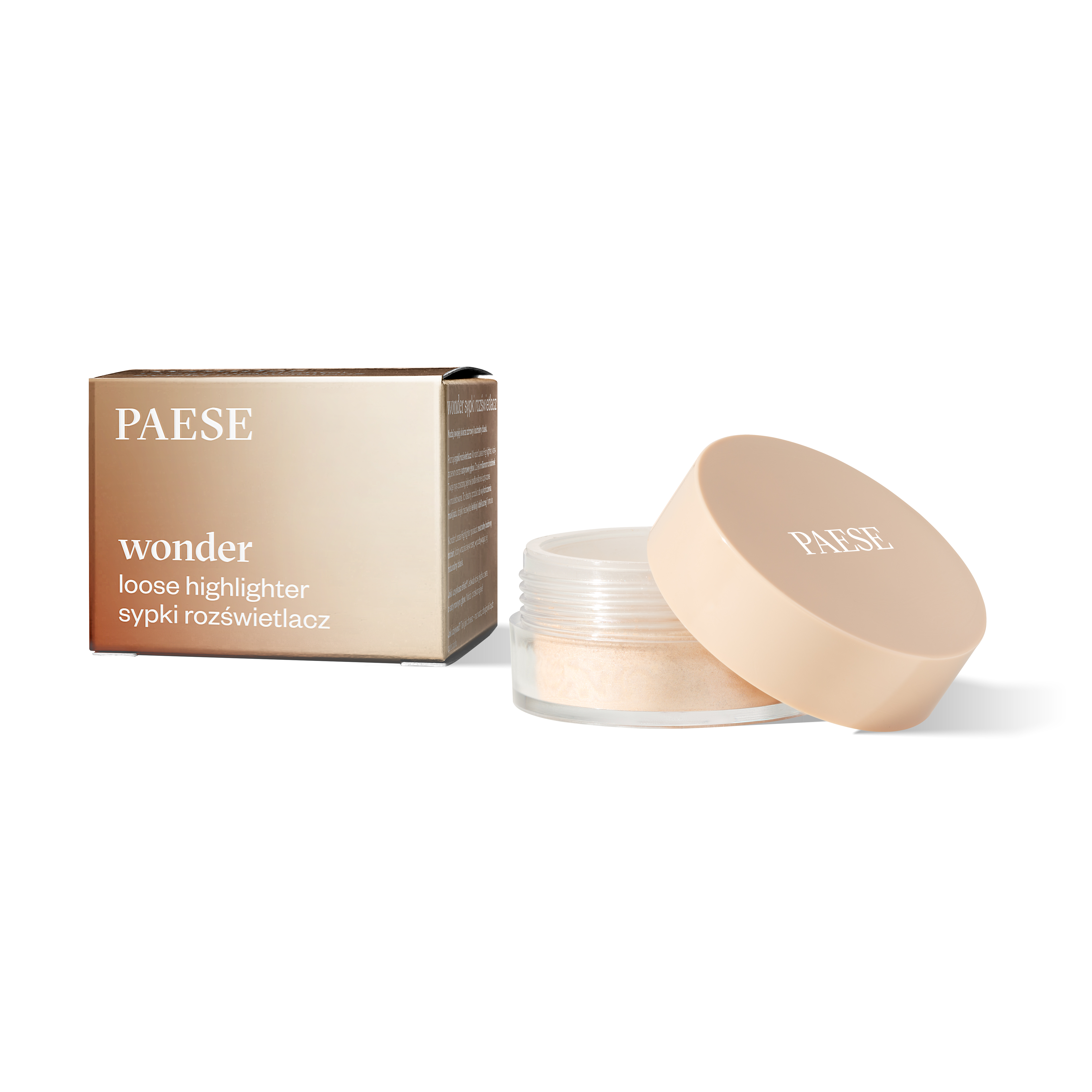 PAESE Sypki Rozświetlacz Wonder Loose Highlighter