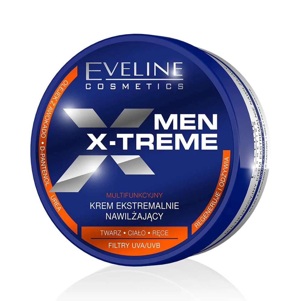 Eveline Men X-treme Krem Ekstremalnie Nawilżający dla Mężczyzn 200ml