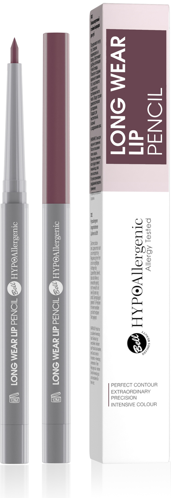Bell HYPOAllergenic Long Wear Lip Pencil Konturówka do Ust 06