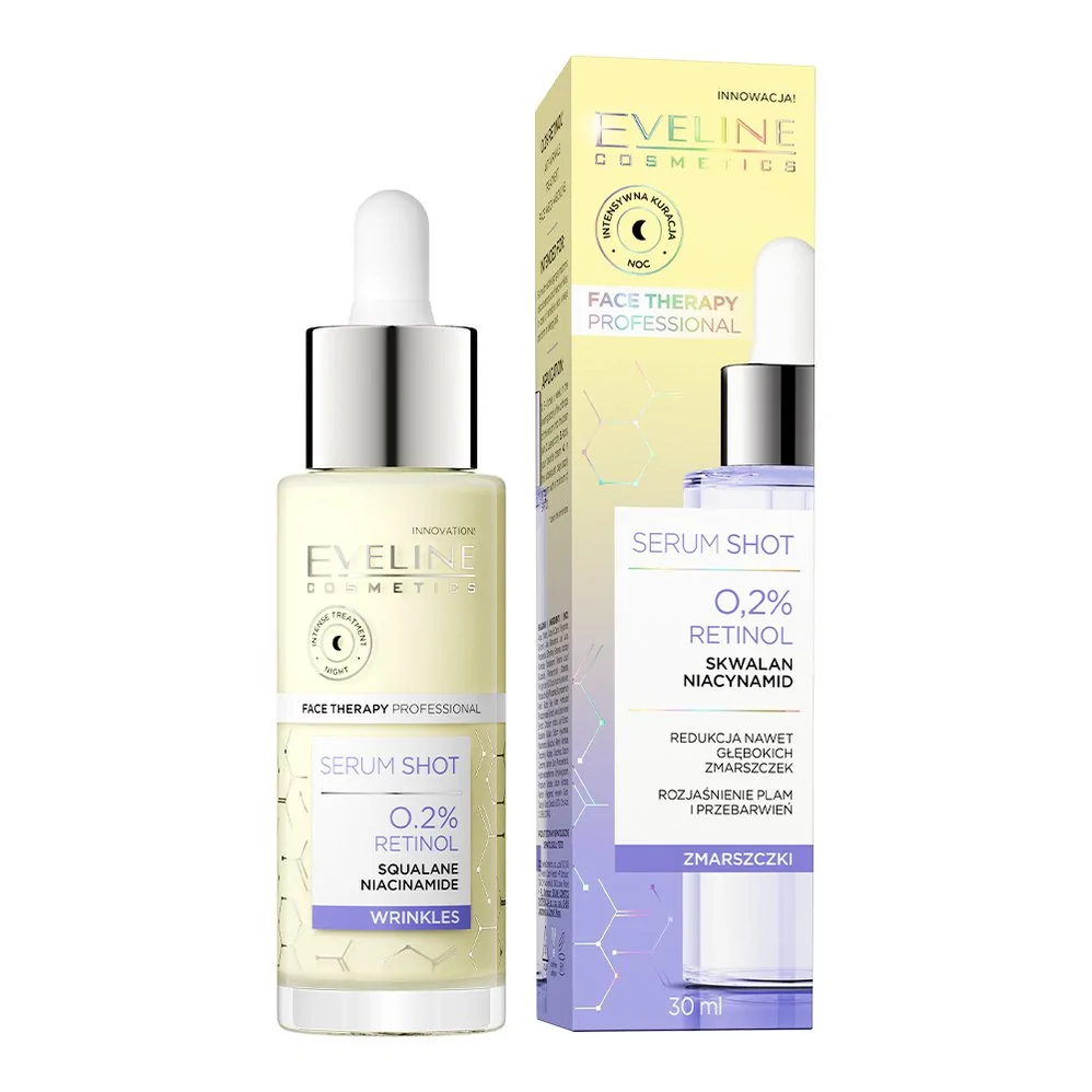 Eveline Serum Shot 0,2% Retinol Serum na Zmarszczki 30ml