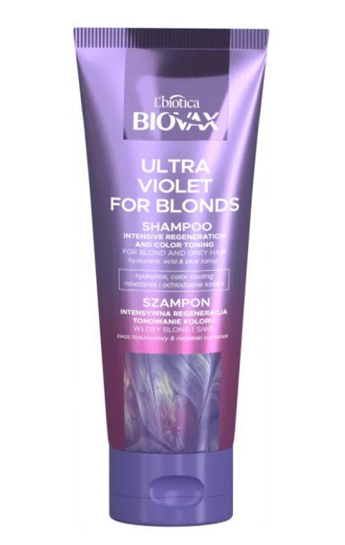 Biovax Ultra Violet For Blonds Szampon do Włosów Blond 200ml
