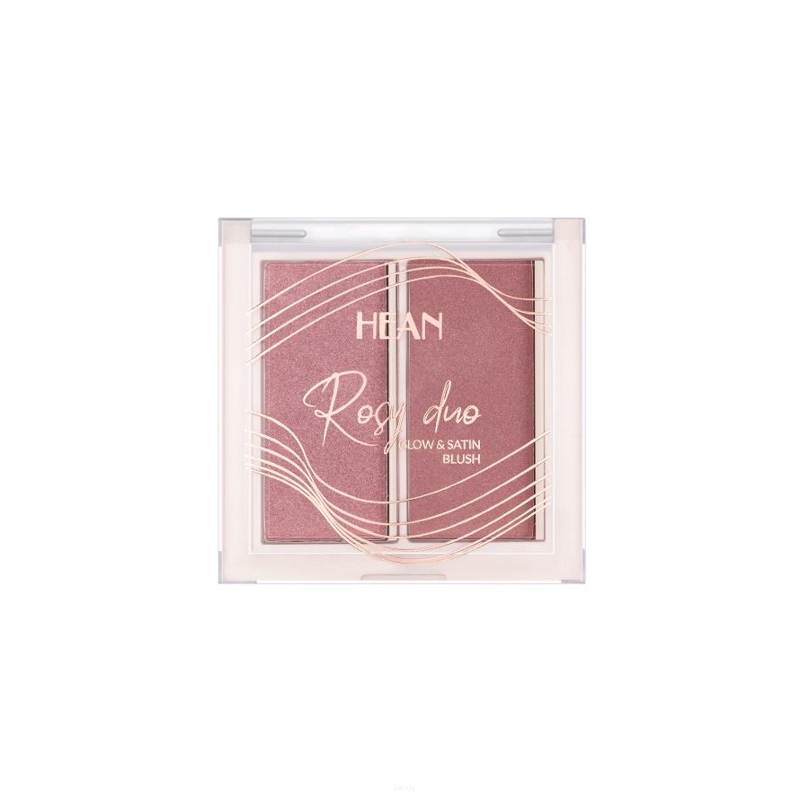HEAN Rosy Duo Glow & Satin Blush Róż do Policzków RD2 Lovely