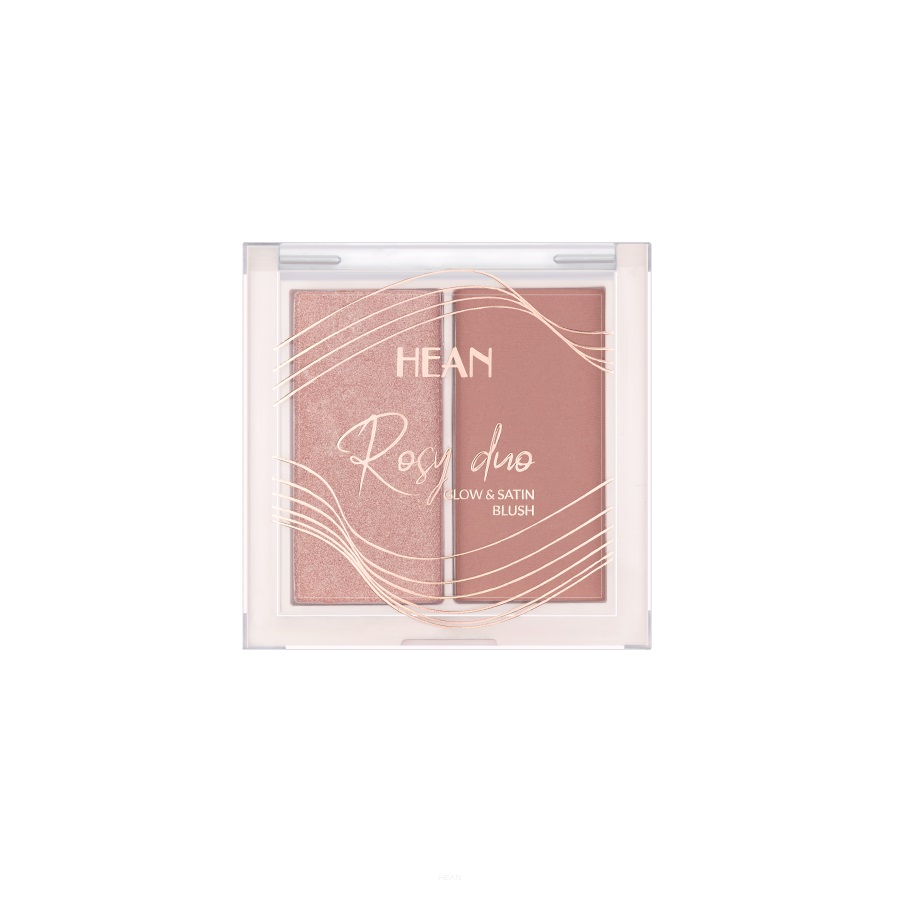 HEAN Rosy Duo Glow & Satin Blush Róż do Policzków RD5 Romantic