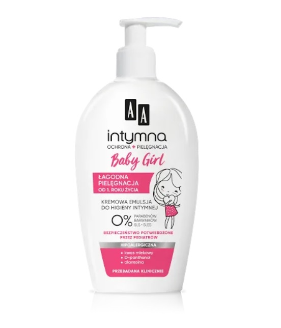 AA Intymna Girls Emulsja do Higieny Intymnej 300ml