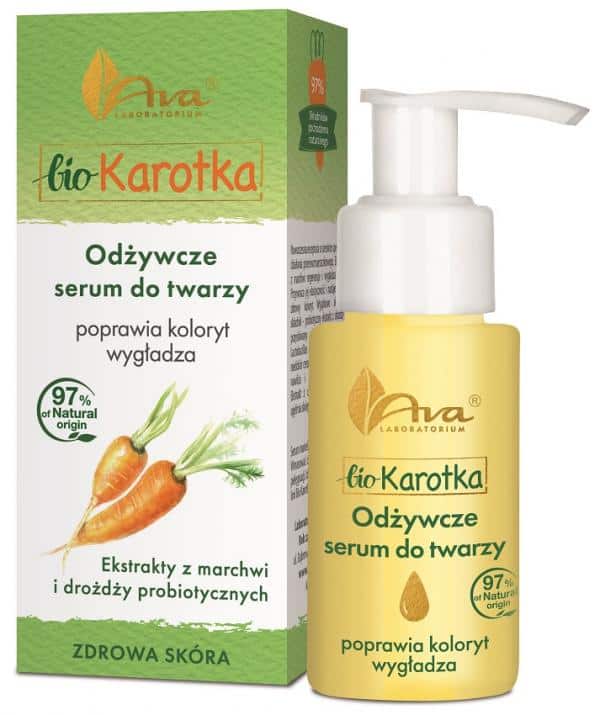 AVA Bio Karotka Odżywcze Serum do Twarzy 50ml