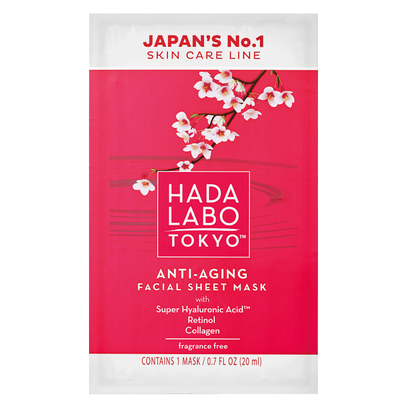 HADA LABO TOKYO RED Anti-Aging Maska na Tkaninie