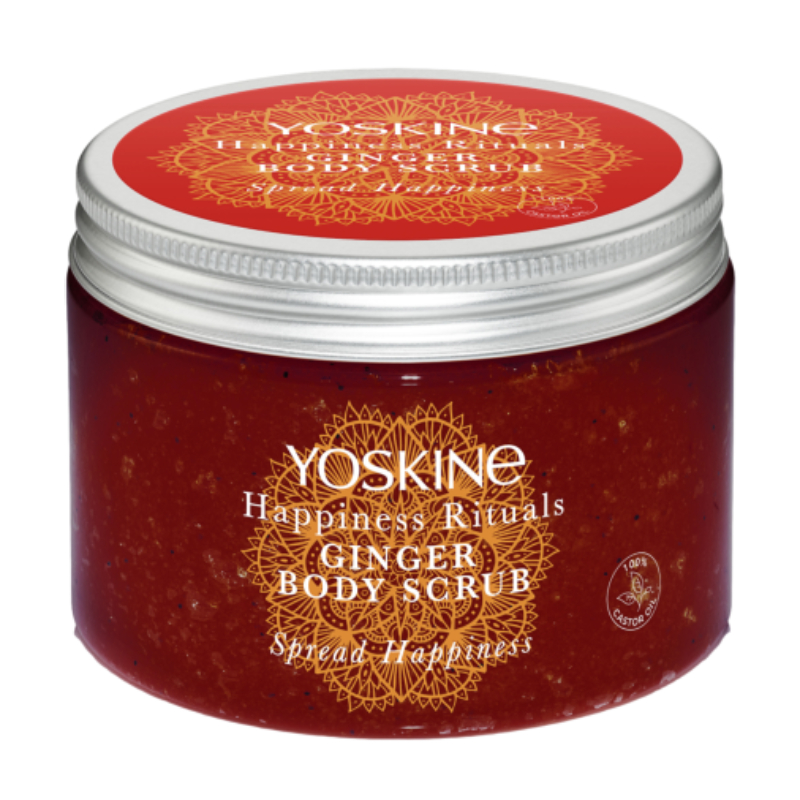 YOSKINE Happiness Rituals Peeling do Ciała Ginger 300g
