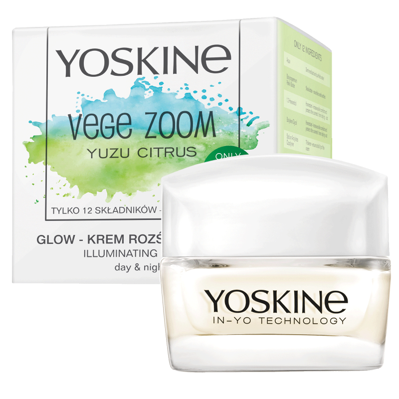 YOSKINE Vege Zoom Krem Rozświetlający Yuzu Citrus 50ml