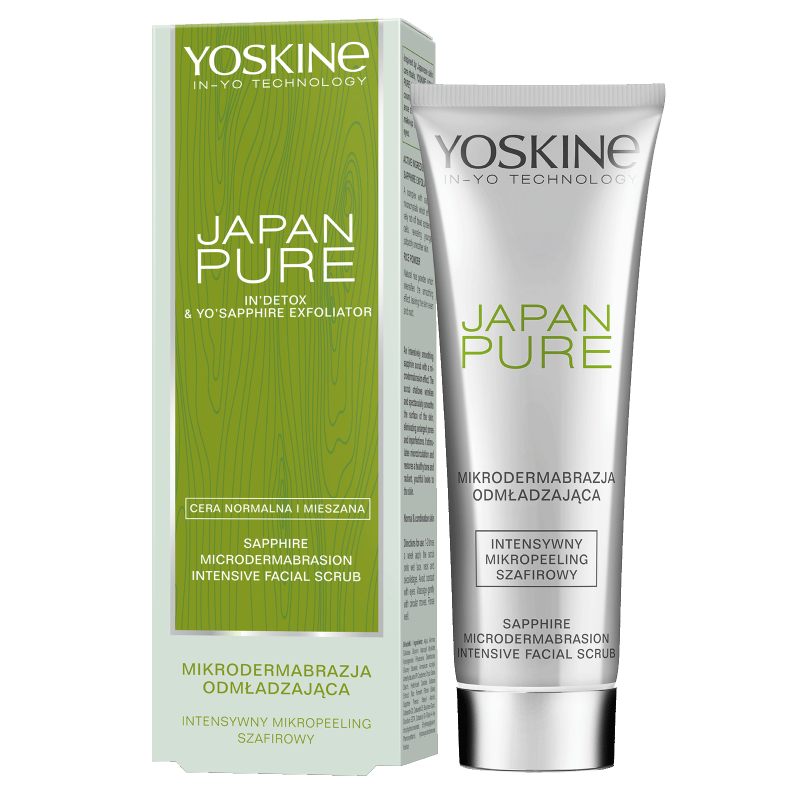 YOSKINE Japan Pure Mikrodermabrazja Odmładzająca Peeling 75ml