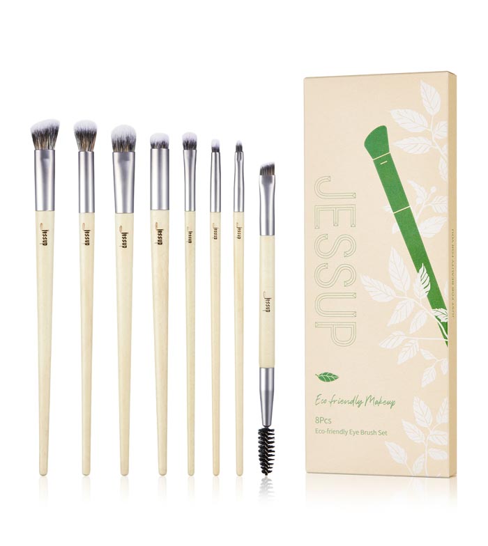 Jessup T328 Zestaw 8 Pędzli Eco-Friendly Makeup