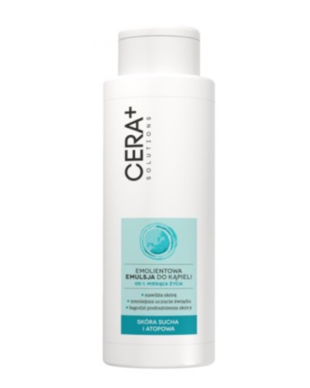 CERA+ Solutions Emolientowa Emulsja do Kąpieli 500ml