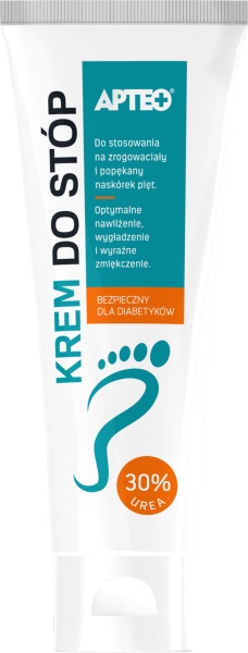 Apteo Krem do Stóp Urea 30% 75ml