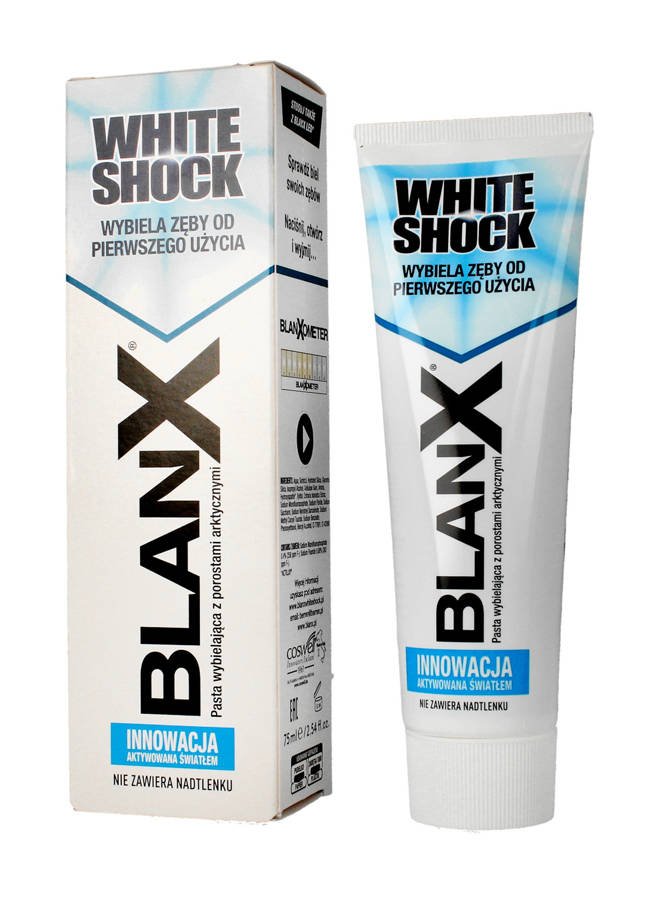 BLANX Pasta do Zębów White Shock 75ml