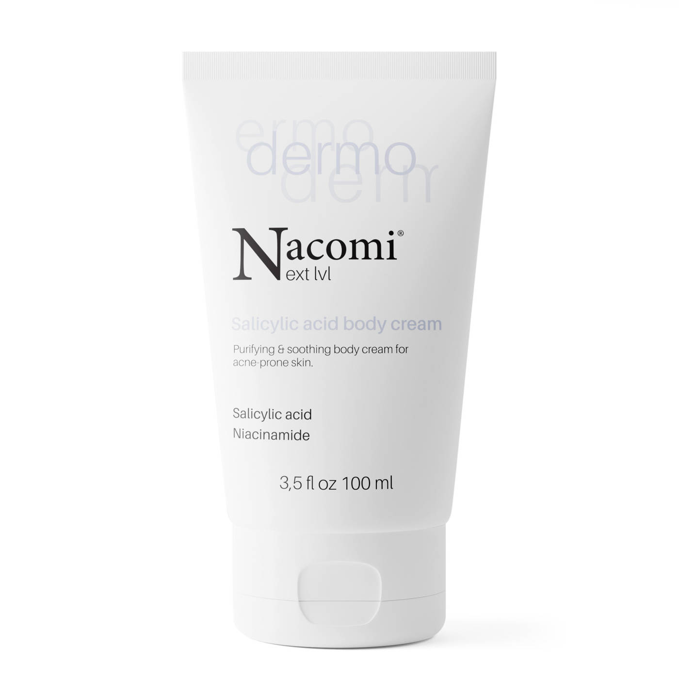 Nacomi Next LvL Salicylic Acid Oczyszczająco-Łagodzący Krem do Ciała 100ml