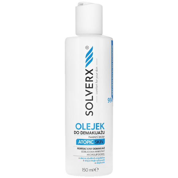 Solverx Atopic Skin Olejek do Demakijażu 150ml
