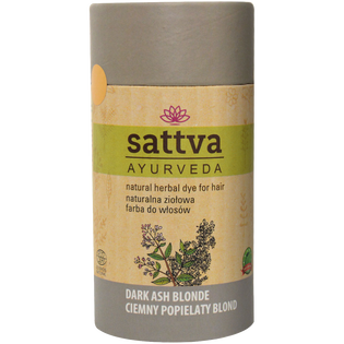 Sattva Naturalna Henna - Ziołowa Farba do Włosów Dark Ash Blonde 150g