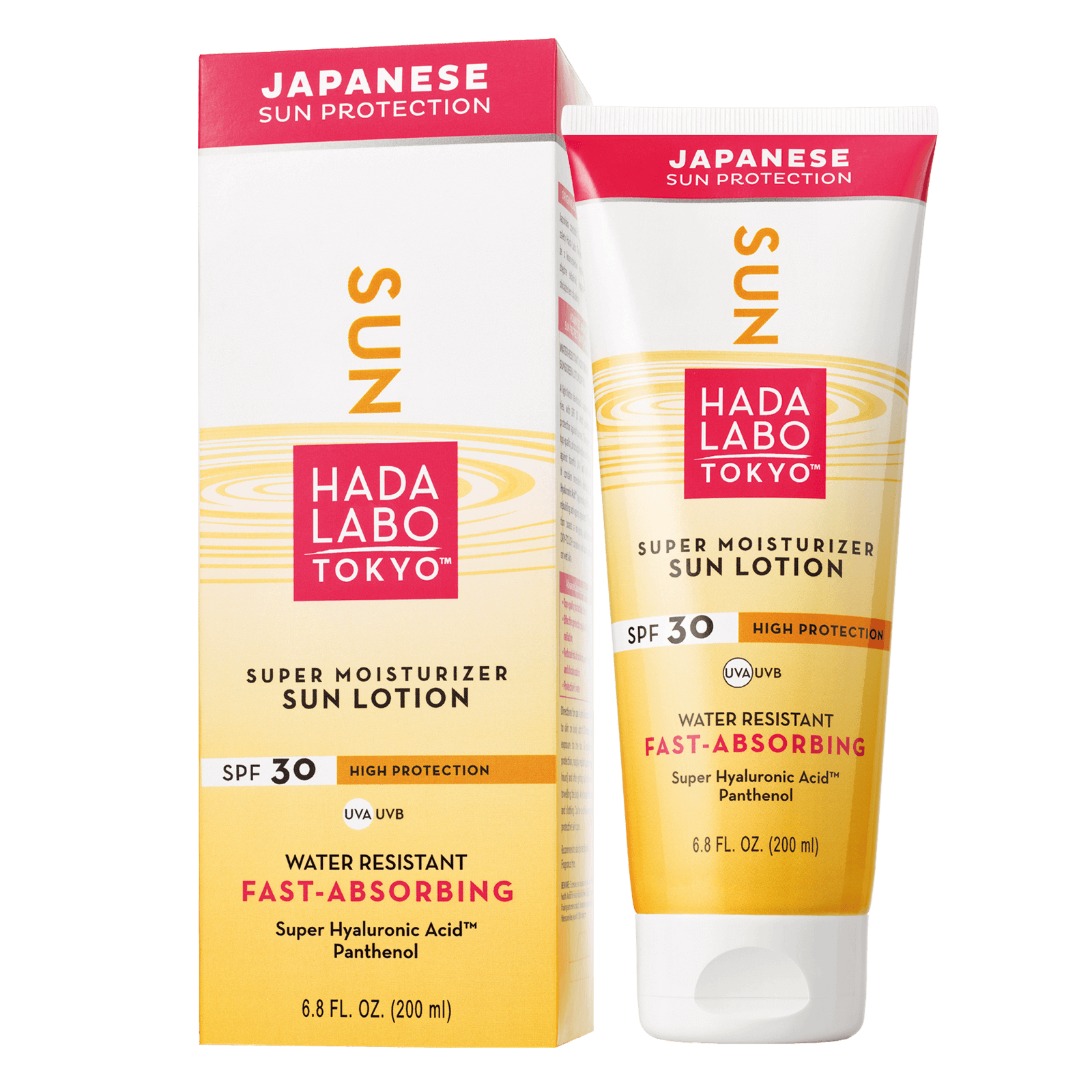 Hada Labo Tokyo Sun Fast-Absorbing Lotion do Ciała SPF30+ 200ml