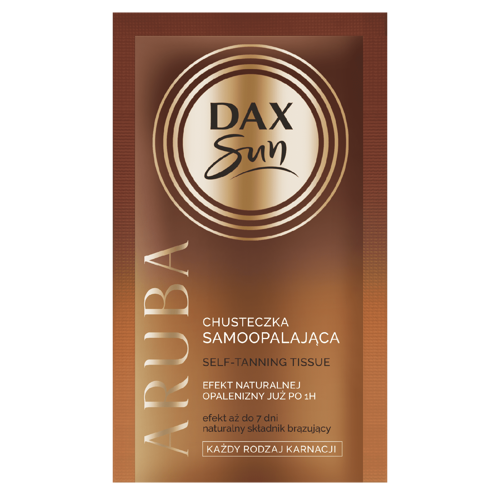 DAX SUN Chusteczka Samoopalająca Aruba