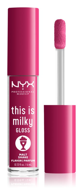 NYX Professional Makeup This is Milky Błyszczyk do Ust 12 Malt Shake