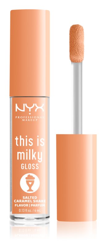 NYX Professional Makeup This is Milky Błyszczyk do Ust 18 Salted Caramel Shake