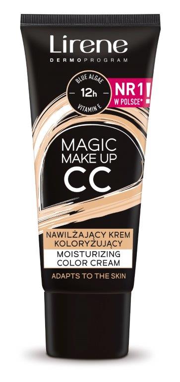 Lirene Magic Makeup CC Nawilżający Krem Koloryzujący 30ml