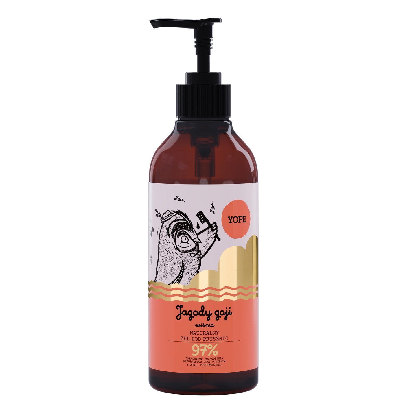 Yope Żel pod Prysznic Jagody Goji i Wiśnia 400ml