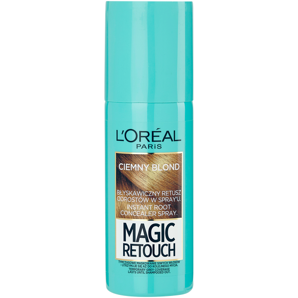 Loreal Magic Retouch Spray do Retuszu Odrostów Ciemny Blond