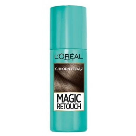Loreal Magic Retouch Spray do Retuszu Odrostów Chłodny Brąz