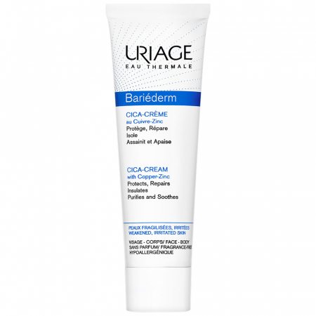 Uriage Bariederm Cica Krem Regenerujący z Cu-Zn 100ml