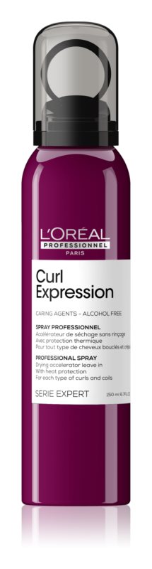 Loreal Professionnel Curl Expression Spray Przyspieszający Suszenie Włosów 150ml