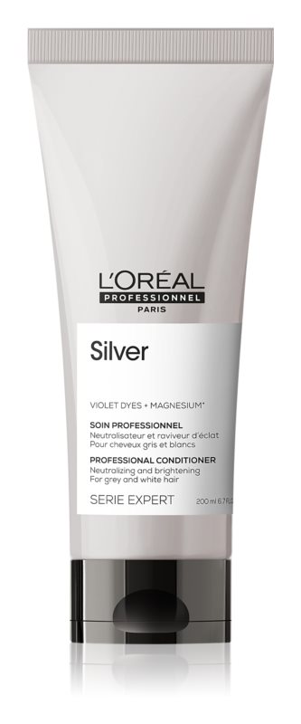 Loreal Professionnel Silver Odżywka do Włosów Siwych 200ml