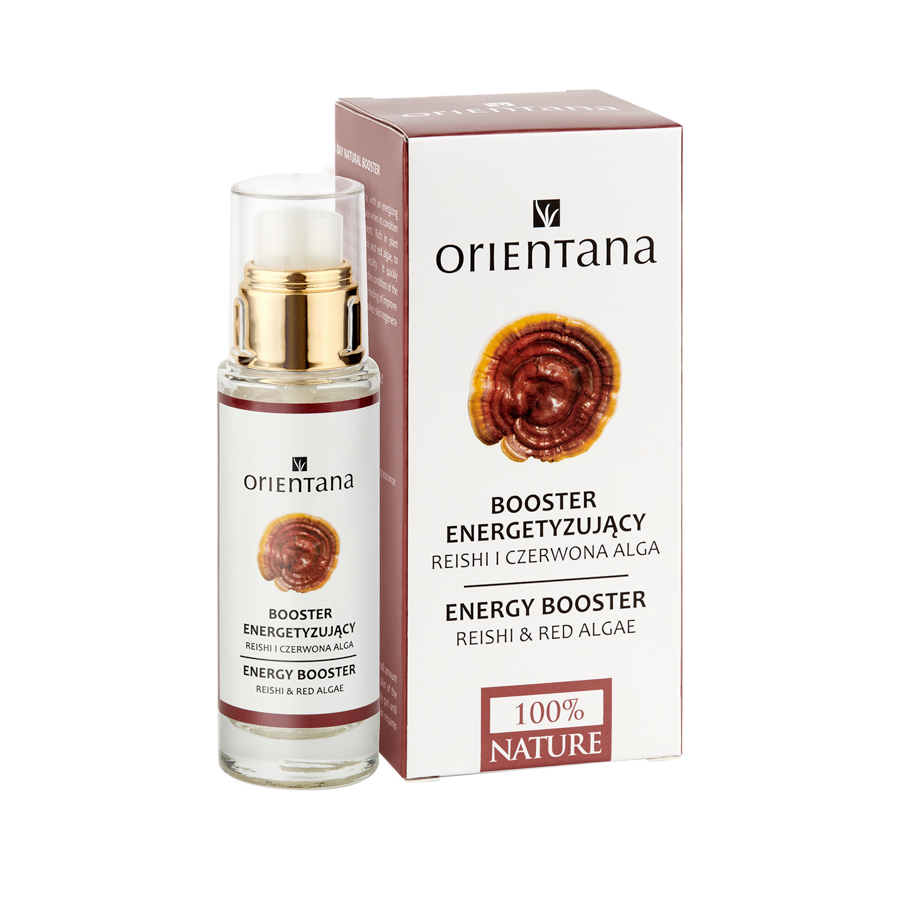 Orientana Booster Energetyzujący Reishi i Czerwona Alga 30ml