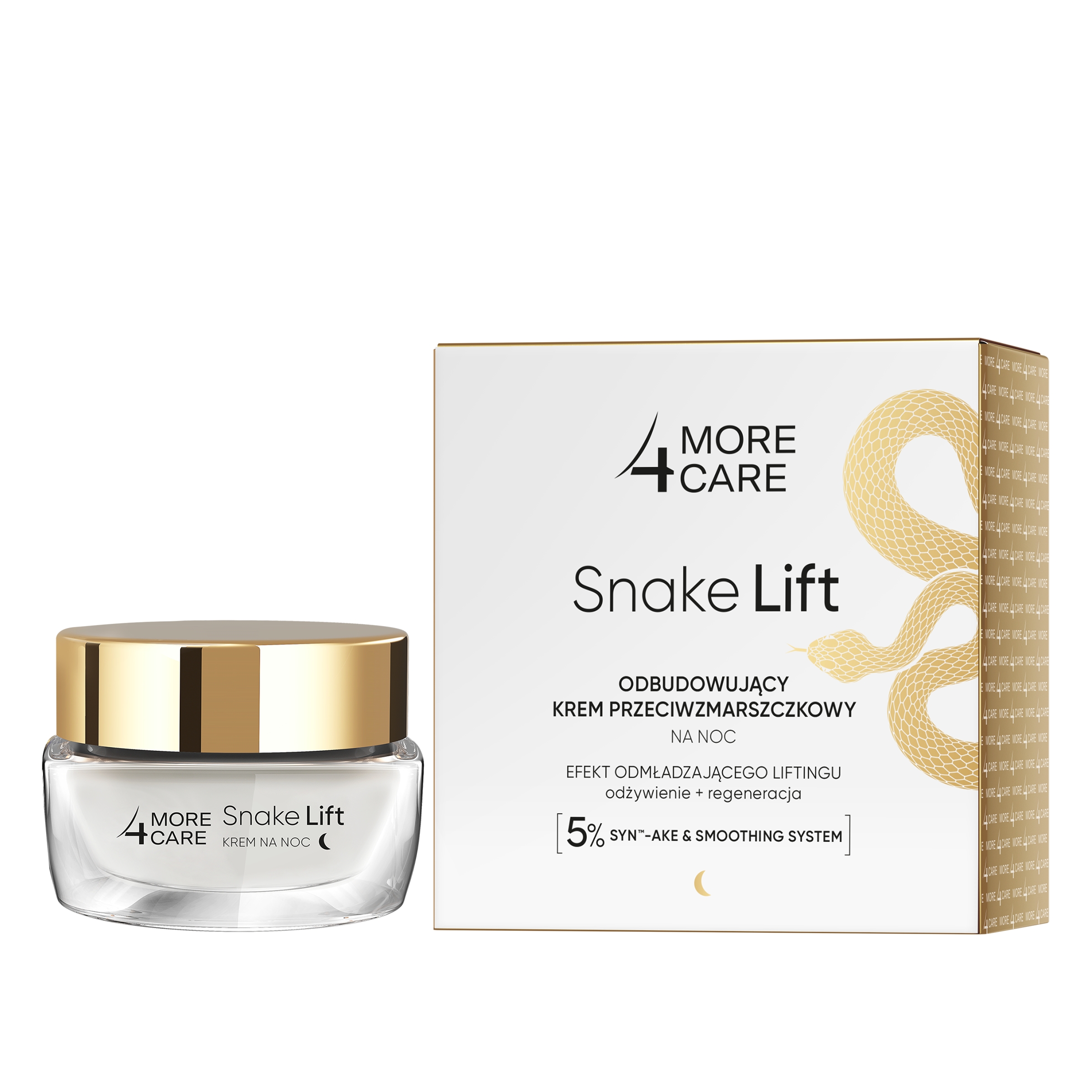 More4Care Snake Lift Krem Przeciwzmarszczkowy na Noc 50ml