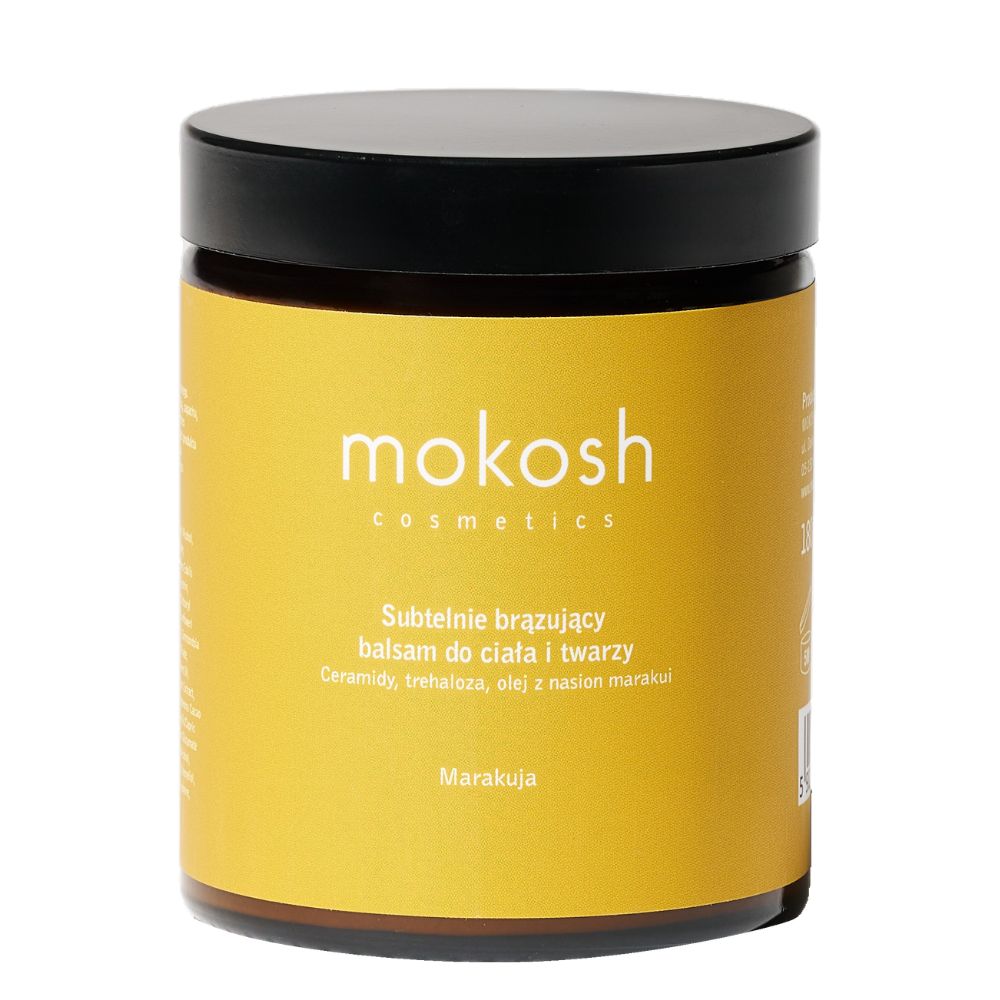 Mokosh Subtelnie Brązujący Balsam do Ciała i do Twarzy Marakuja 180ml