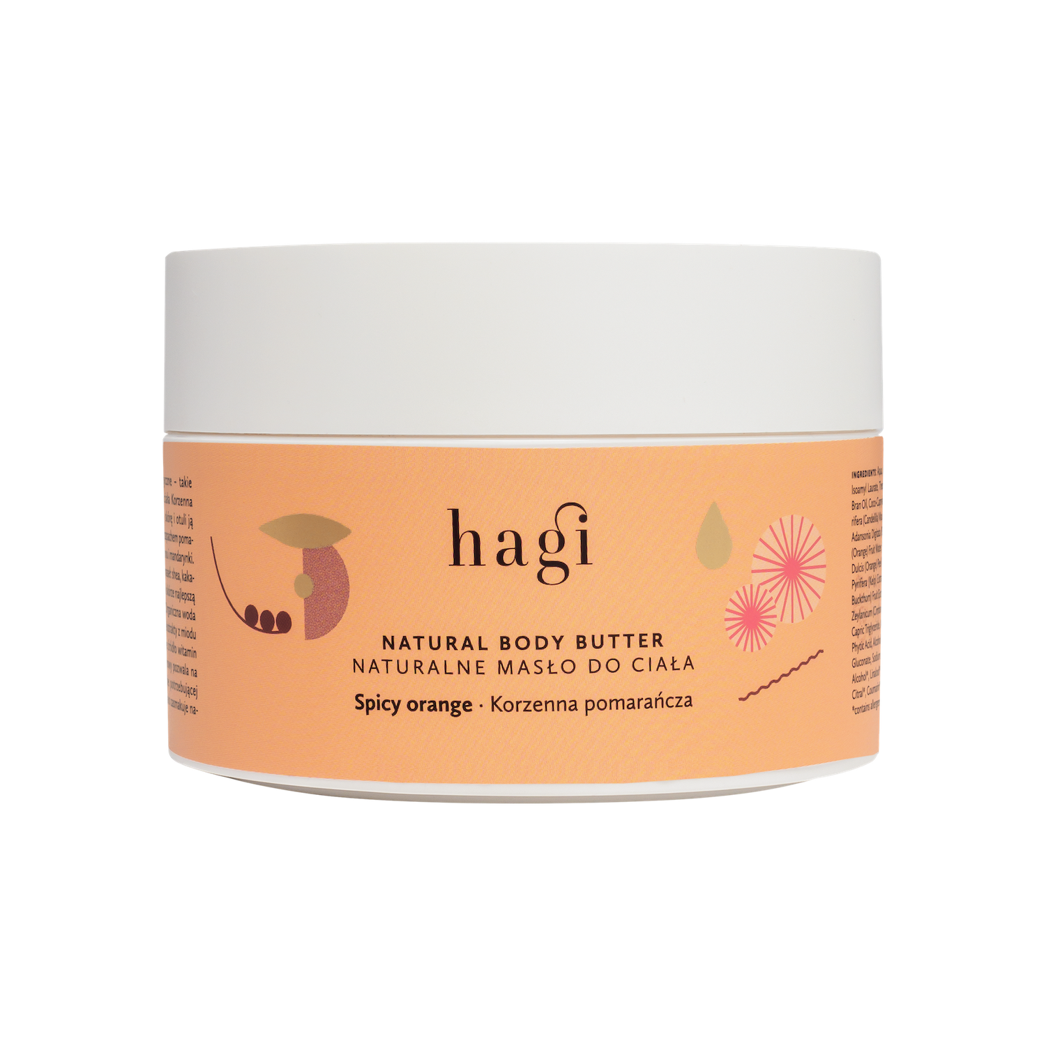 Hagi Regenerujące Masło do Ciała Korzenna Pomarańcza 200ml