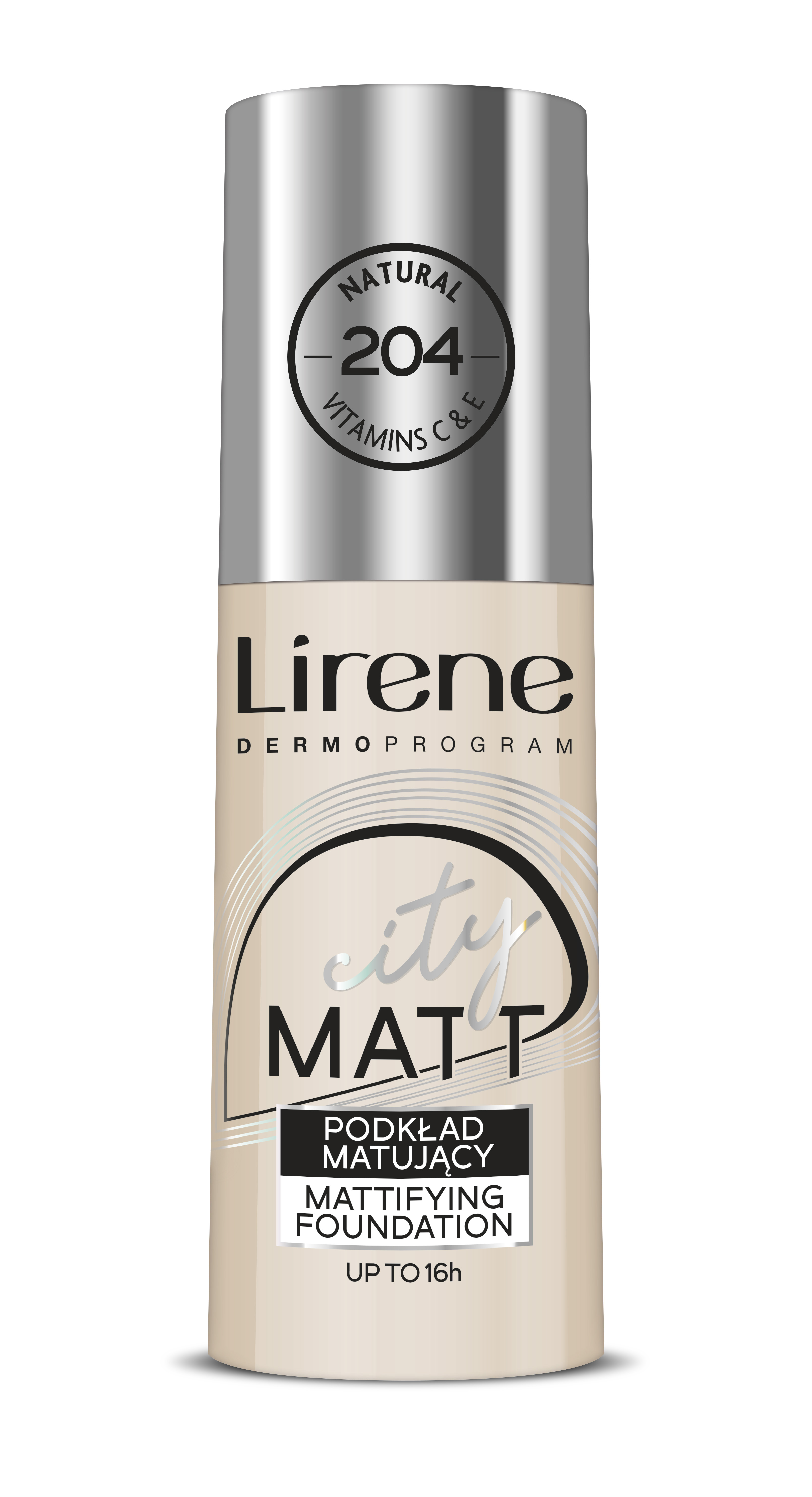 City Matt Podkład Matujący 204 Naturalny