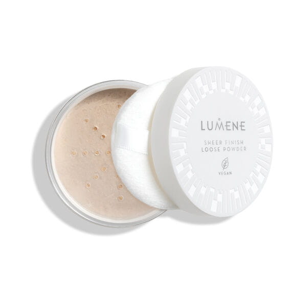 Sheer Finish Transparenty Puder Sypki